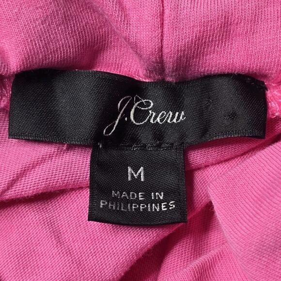 J Crew Pink Long Sleeve Turtleneck Knit Top Size Medium Cotton Blend? - Picture 6 of 8